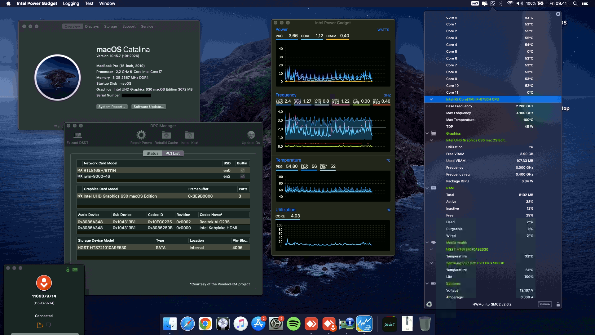 Asus TUF Gaming FX505GD I7T01T [CoffeeLake   Intel UHD 630 + I2C]   OpenCore 1